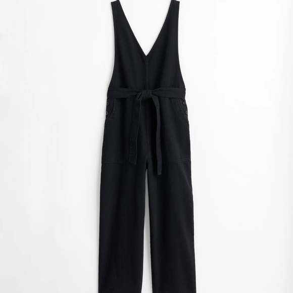 BNWT NEW Alex Mill made Black Denim Ollie Overalls Romper Jumpsuit well X-LARGE! - Picture 7 of 7